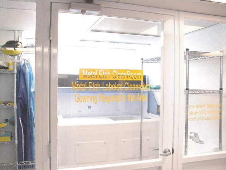 White Knight Cleanroom for Pumps used in Metal Etch