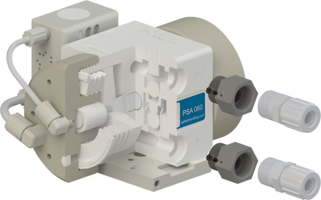 Conductive Adapters with Pump for Solvents