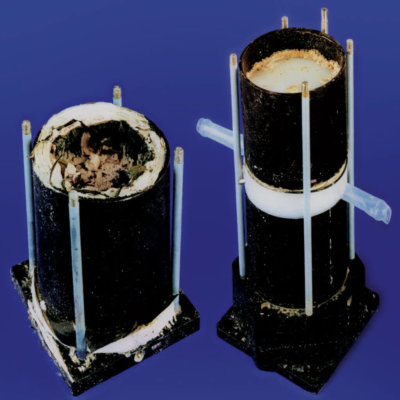 Corroded Competitor Pumps