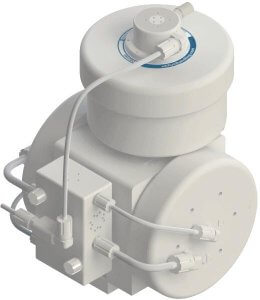 PSU060 Pump with DBU060 Pulse Dampener Top Mounted