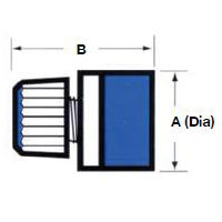 iPolymer Tube Female Connector Fittings Schematic