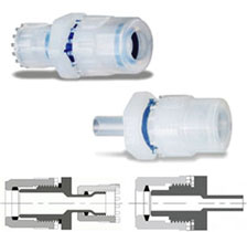 Fit-One PFA Reducing Union Adapter Fittings