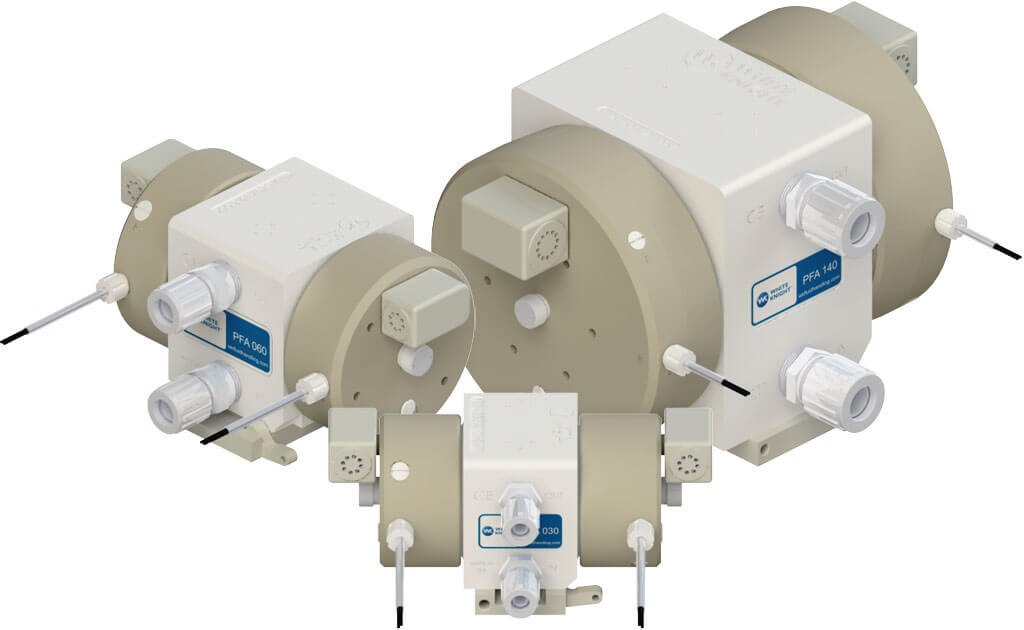 PFA シリーズポンプ - White Knight Fluid Handling