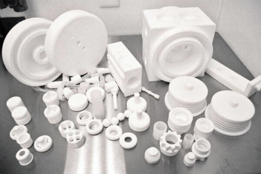 White Knight High-Purity Pump Components After Use