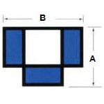 iPolymer Tee Pipe Fitting Schematic